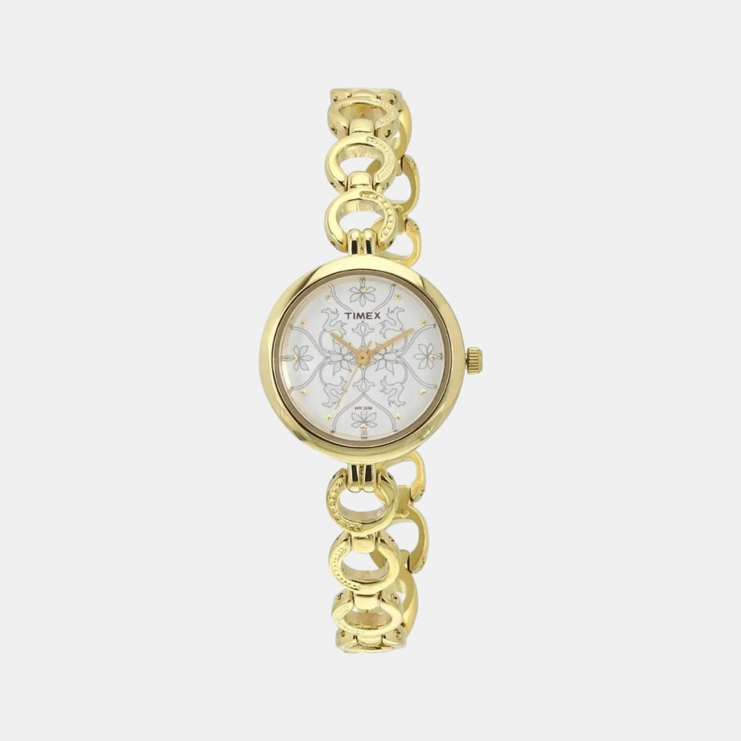 Women Gold Analog Brass Watch TWEL11413