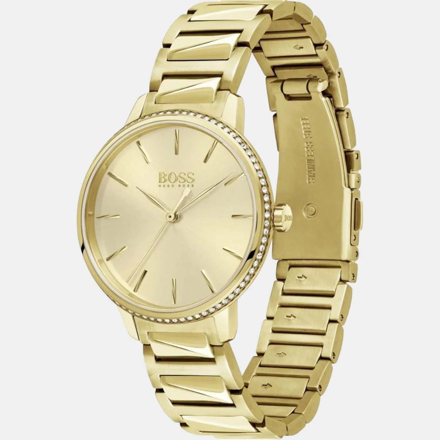 Women Gold Analog Stainless Steel Watch 1502541