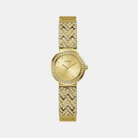 Women Gold Analog Stainless Steel Watch GW0476L2