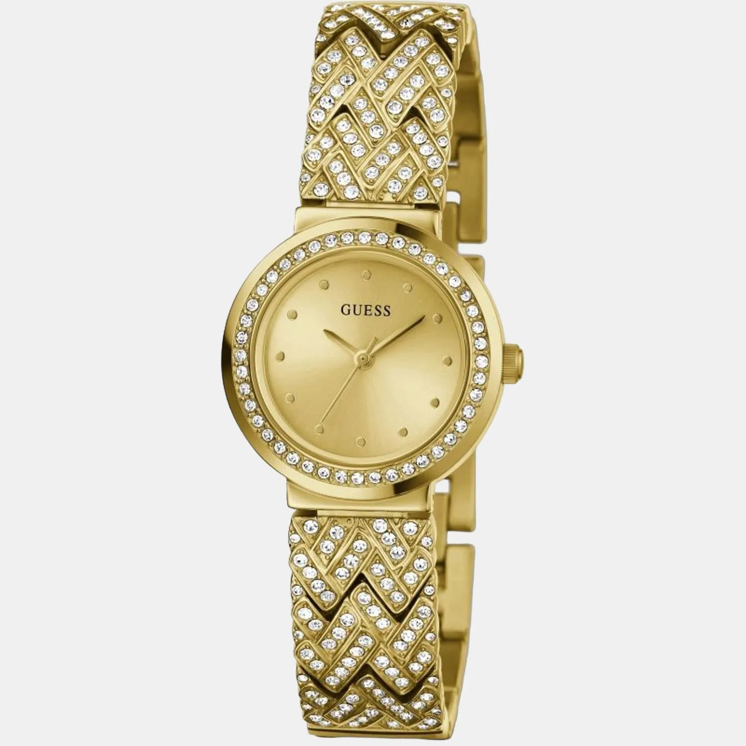 Women Gold Analog Stainless Steel Watch GW0476L2