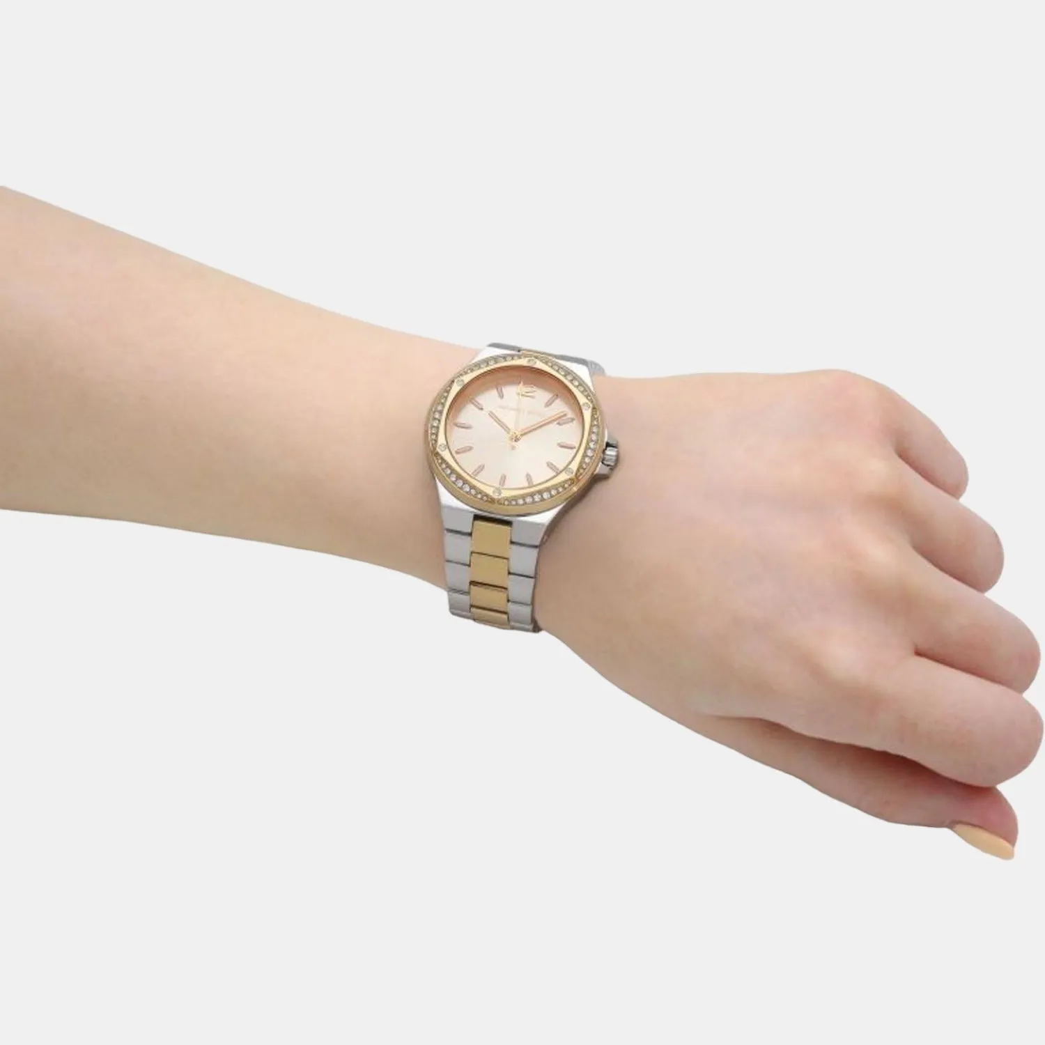 Women's Analog Stainless Steel Watch MK6988