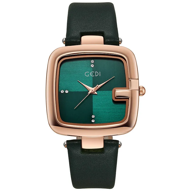 Women's Fashionable Temperament Belt Quartz Watch