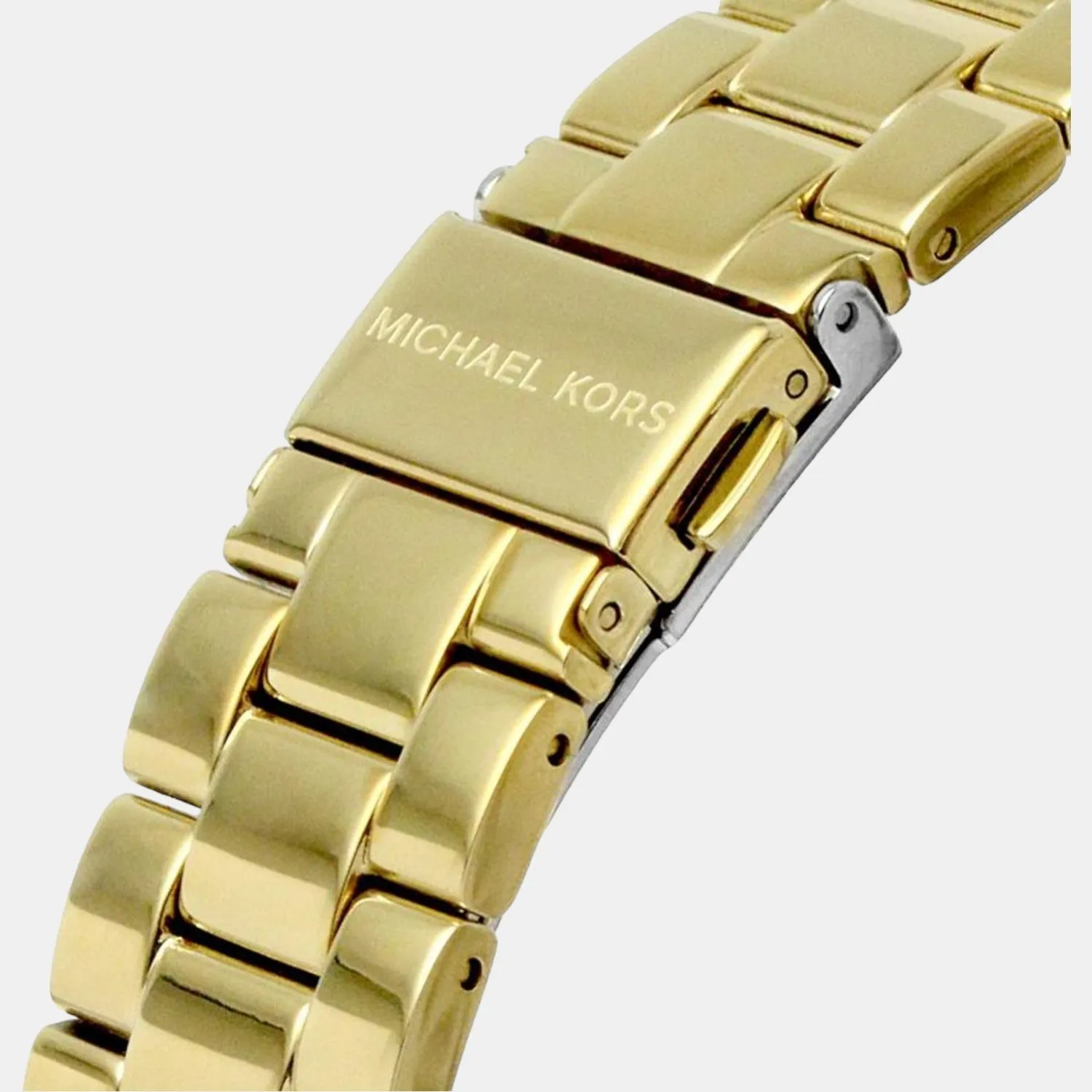 Women's Gold Analog Stainless Steel Watch MK7229