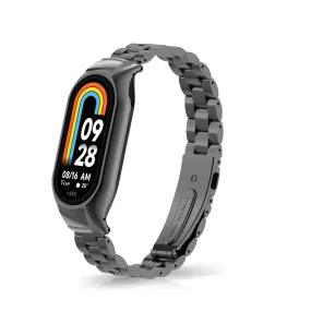 Xiaomi Mi Band 8 Metal Watch Strap | Black