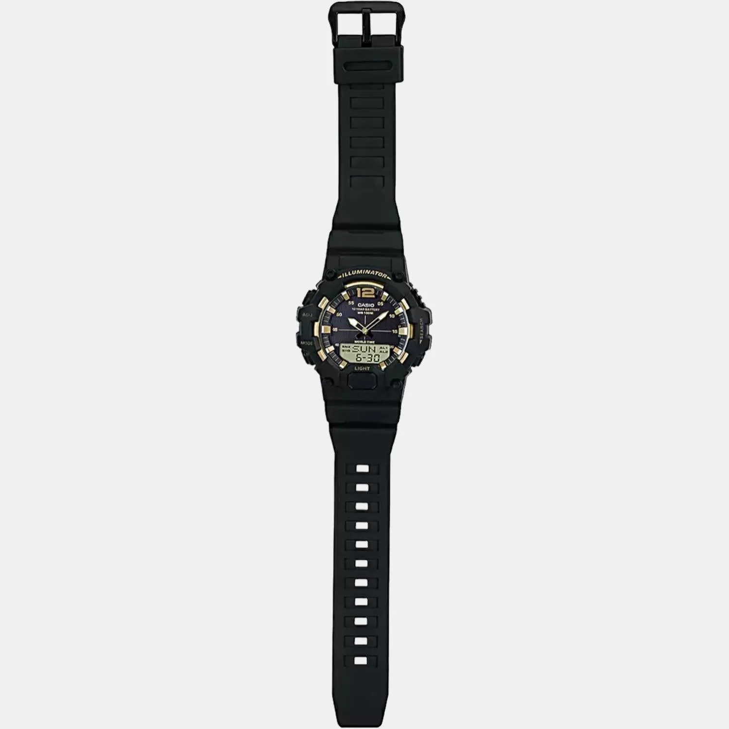 Youth Men's Black Analog-Digital Resin Watch D156 - HDC-700-9AVDF