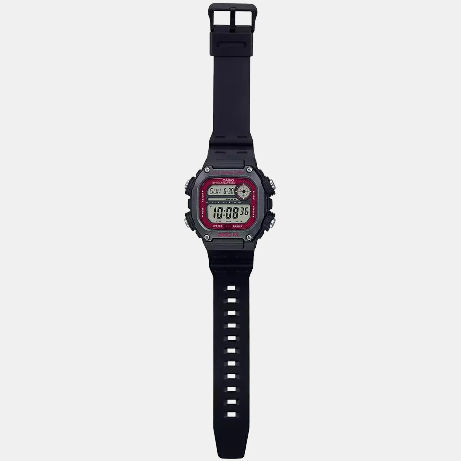 Youth Men's Digital Resin Watch I117 - DW-291H-1BVDF